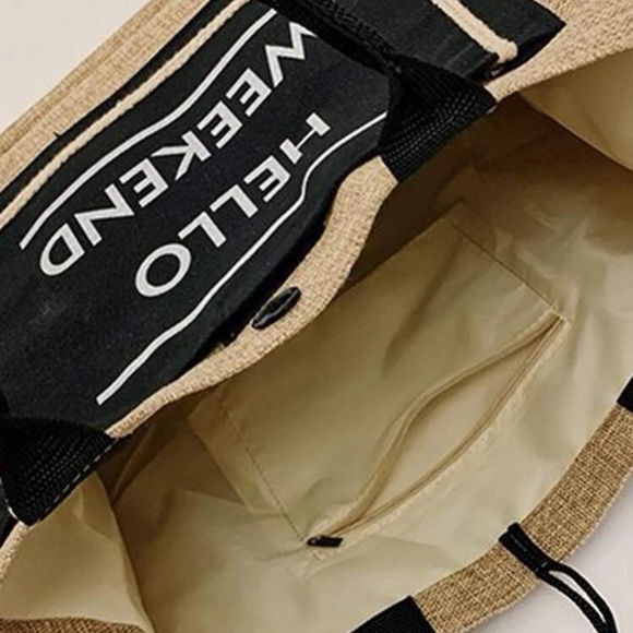 🌺Hello Weekend Tote Bag🌺 - Picture 3 of 4